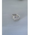 Δαχτυλίδι madame ασημί