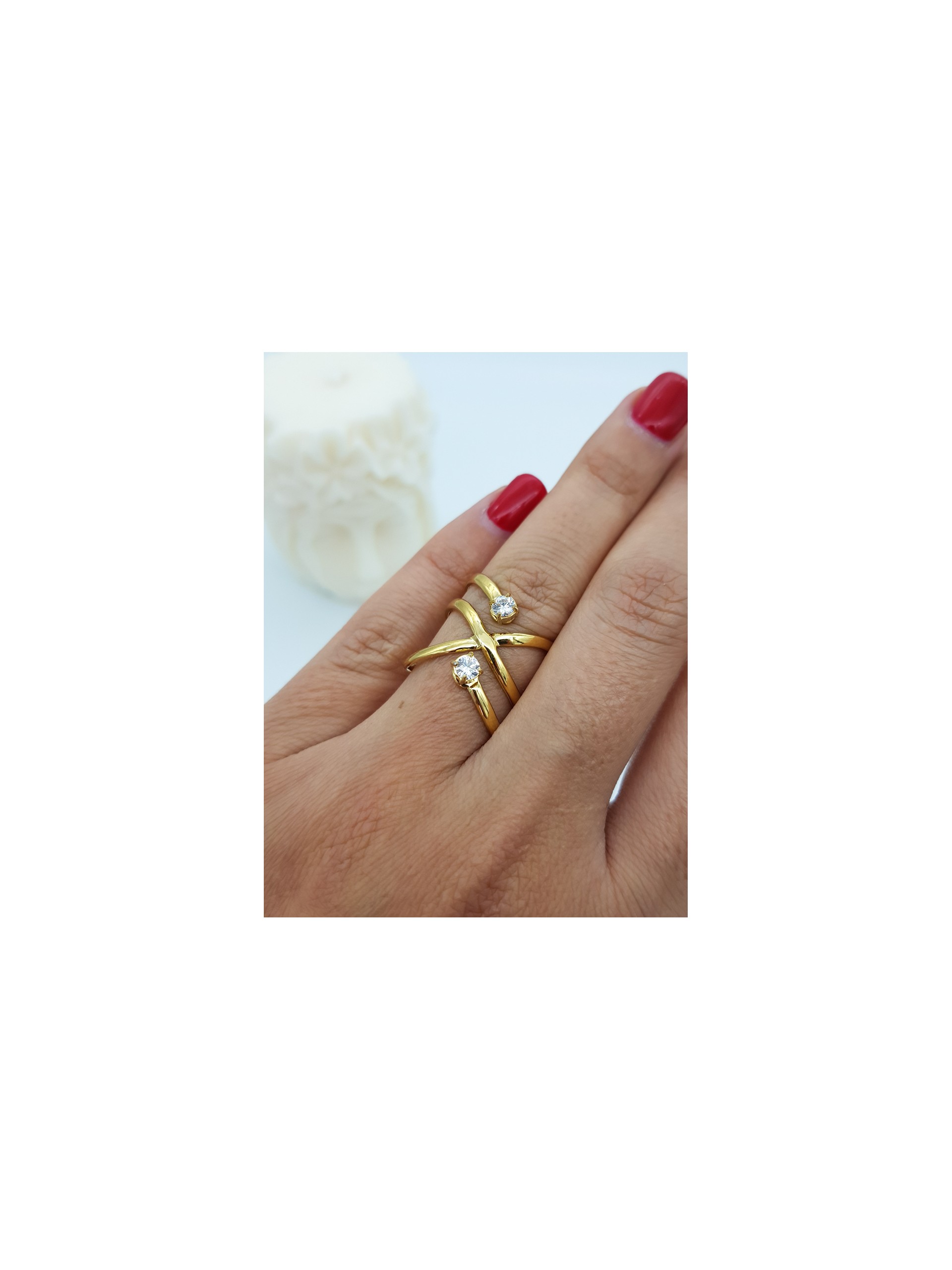 Δαχτυλίδι  Untamed χρυσό