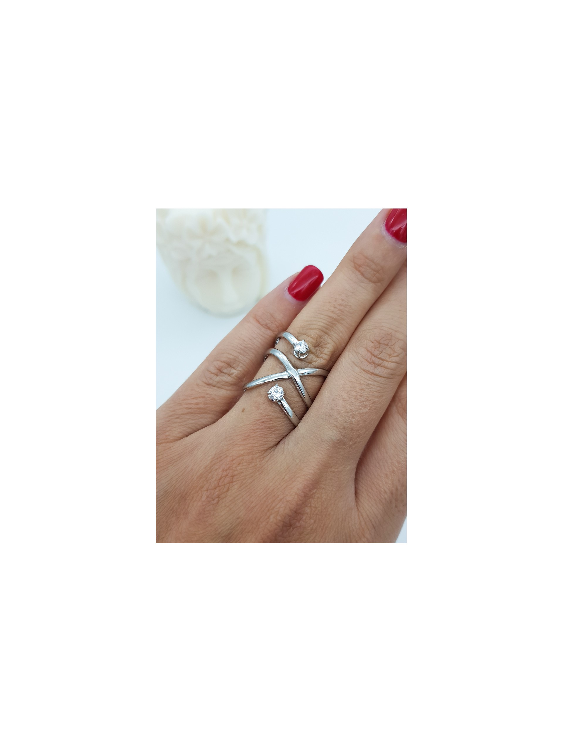 Δαχτυλίδι  Untamed ασημί