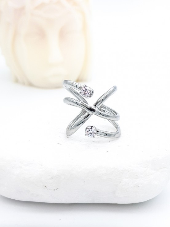 Δαχτυλίδι  Untamed ασημί