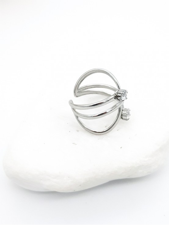Δαχτυλίδι  Untamed ασημί