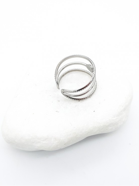 Δαχτυλίδι For All ασημί