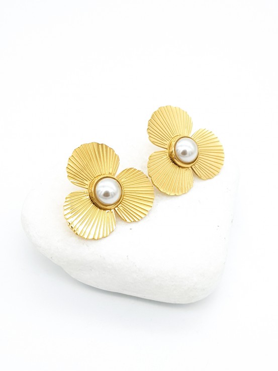 Σκουλαρίκια Magia χρυσά