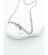 Κολιέ Heart Eye ασημί