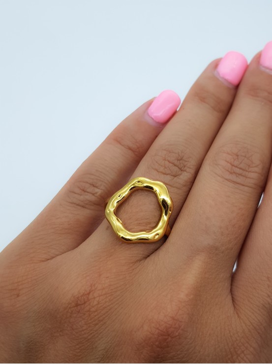 Δαχτυλίδι Rosa χρυσό