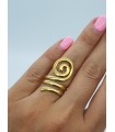Δαχτυλίδι Spiral χρυσό