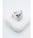 Δαχτυλίδι Square ασημί