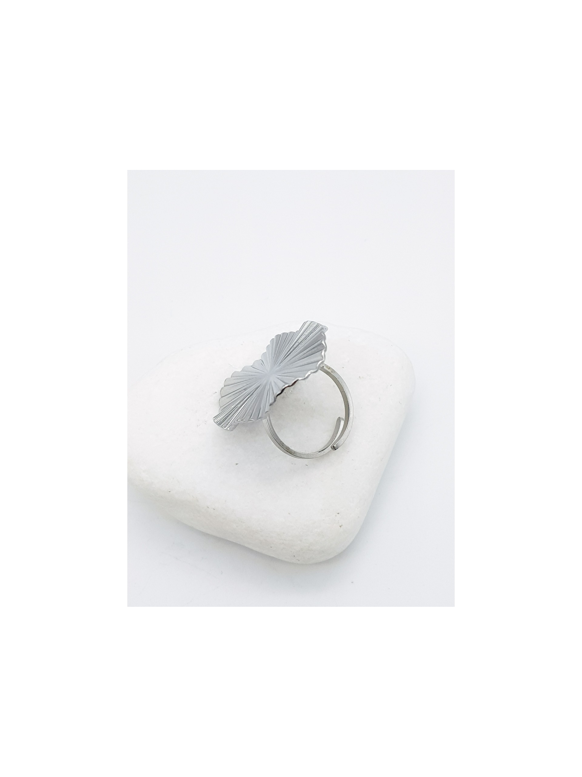 Δαχτυλίδι Sun ασημί
