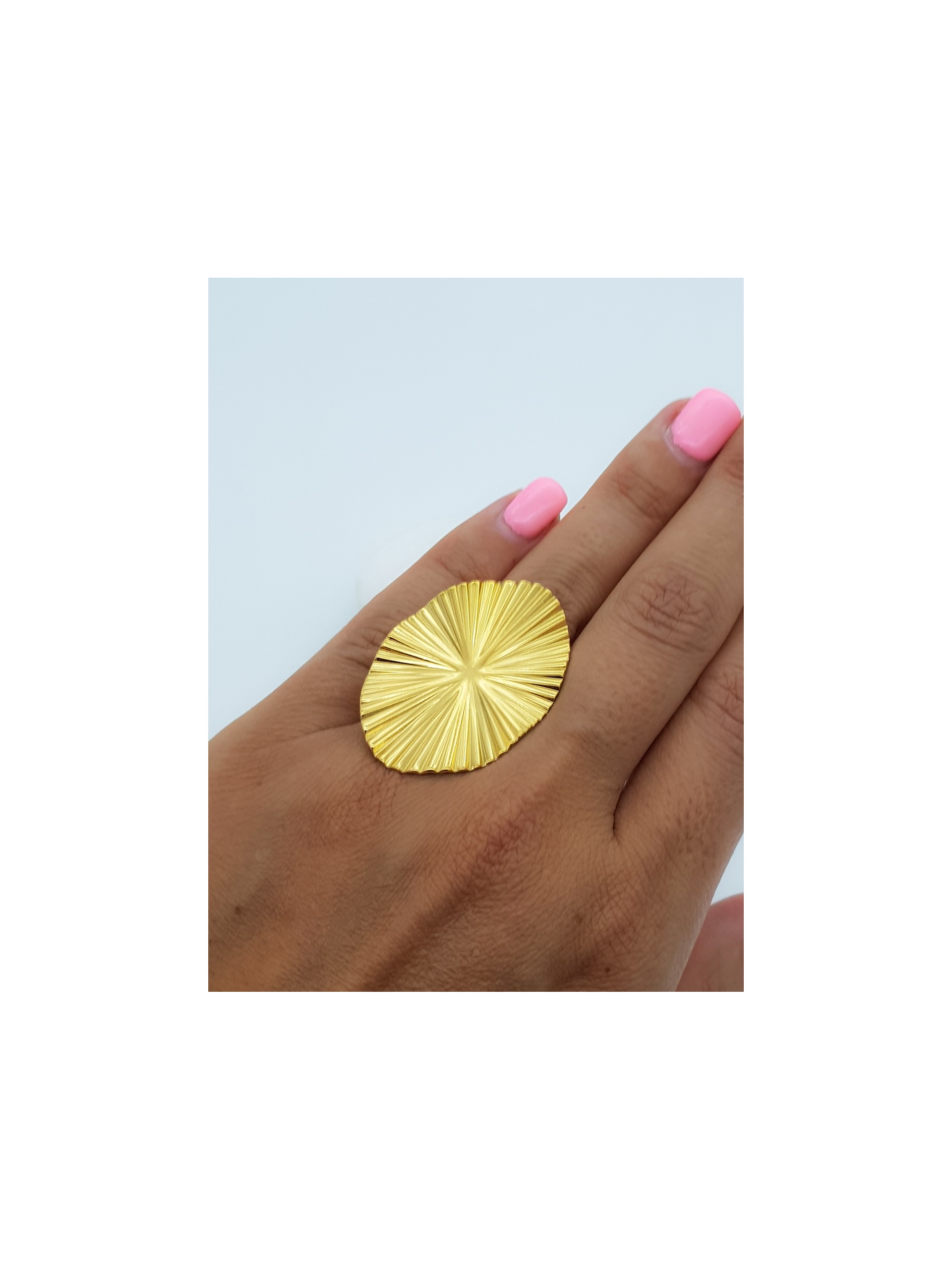 Δαχτυλίδι Sun χρυσό