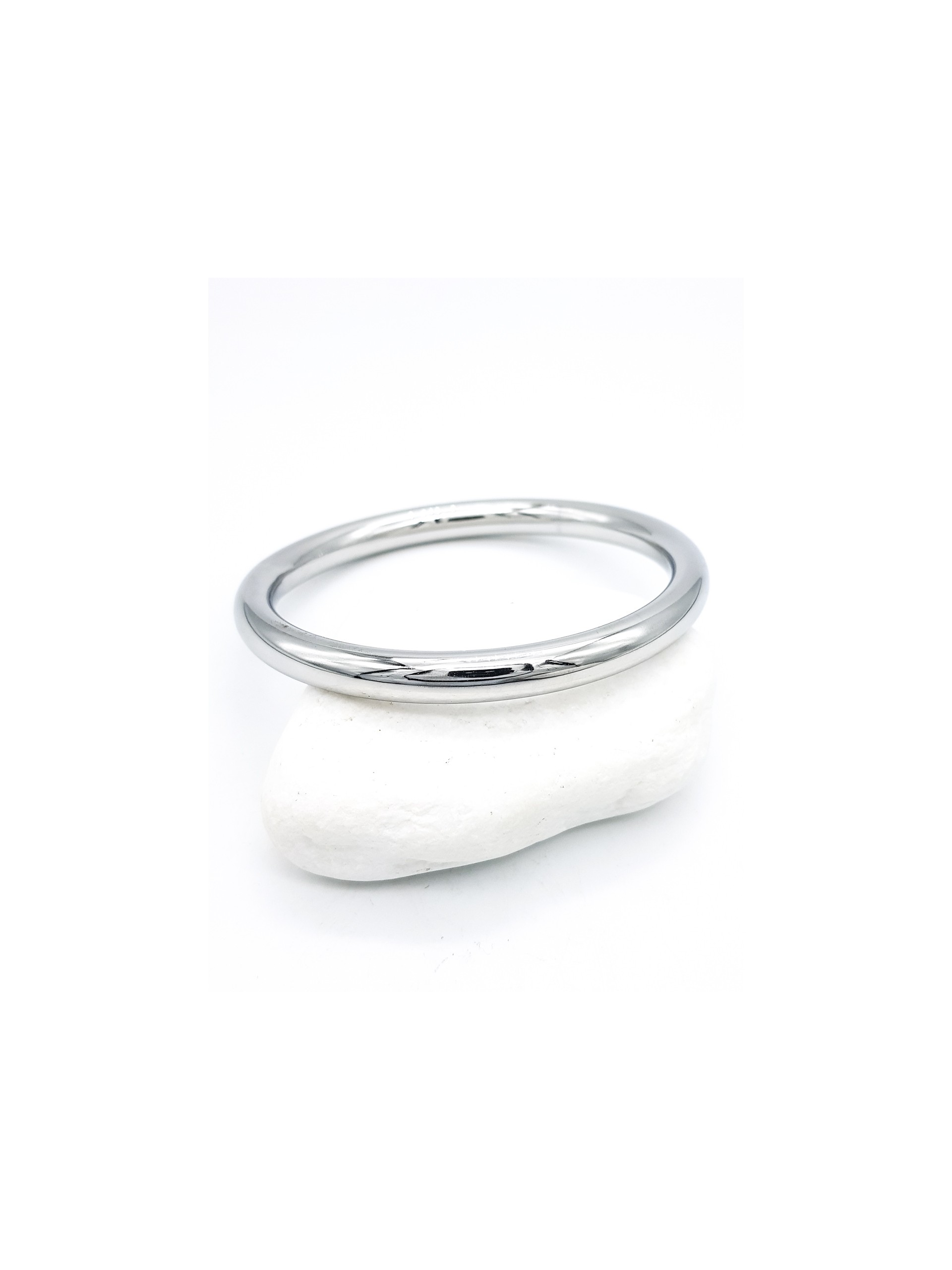 Χειροπέδα Simple Hoop 7mm ασημί