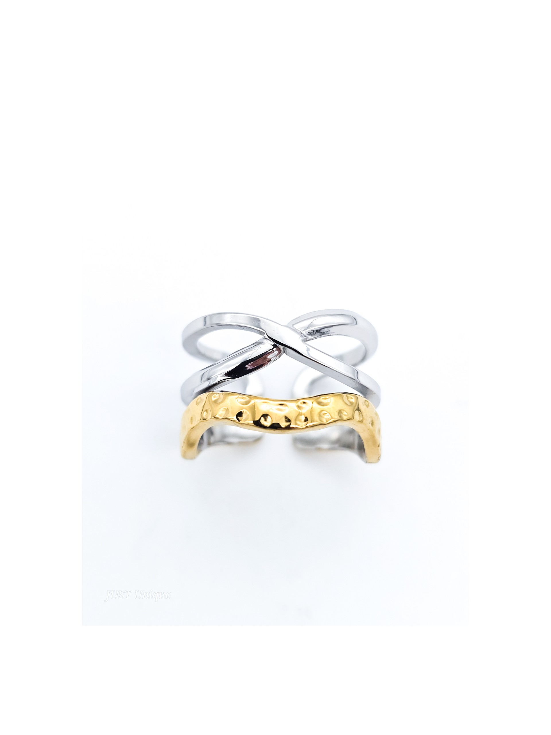 Δαχτυλίδι Manet δίχρωμο