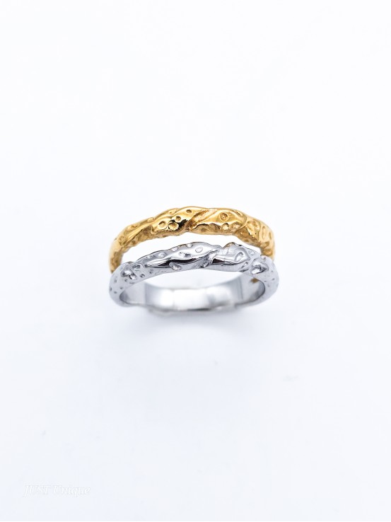 Δαχτυλίδι Ilia δίχρωμο