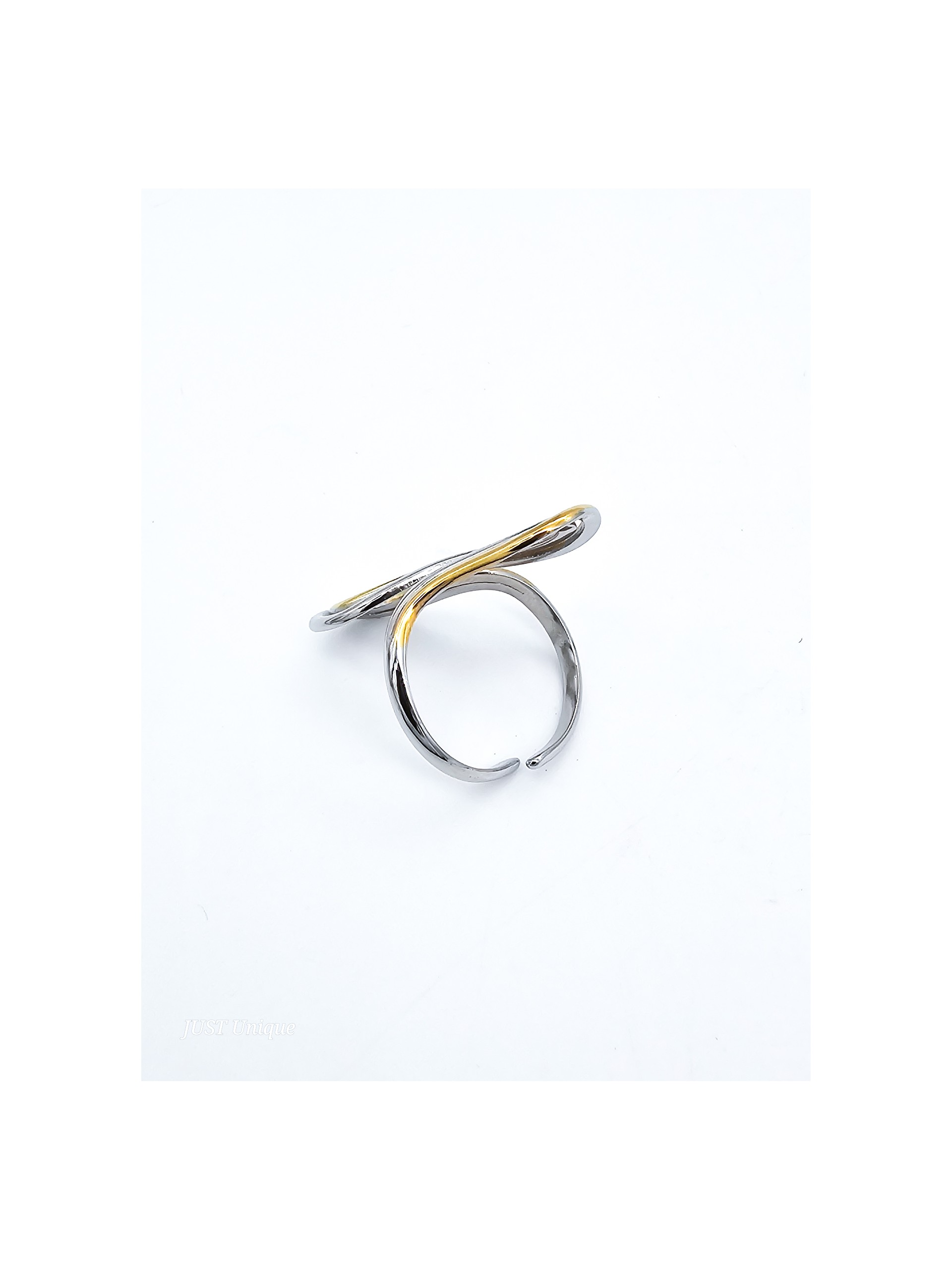 Δαχτυλίδι Sandy δίχρωμο