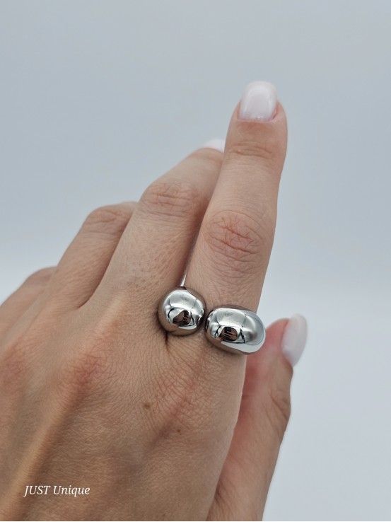 Δαχτυλίδι Zubulia ασημί