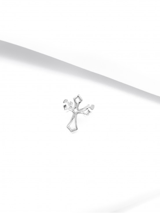 Σκουλαρίκι Ear Cuff cross
