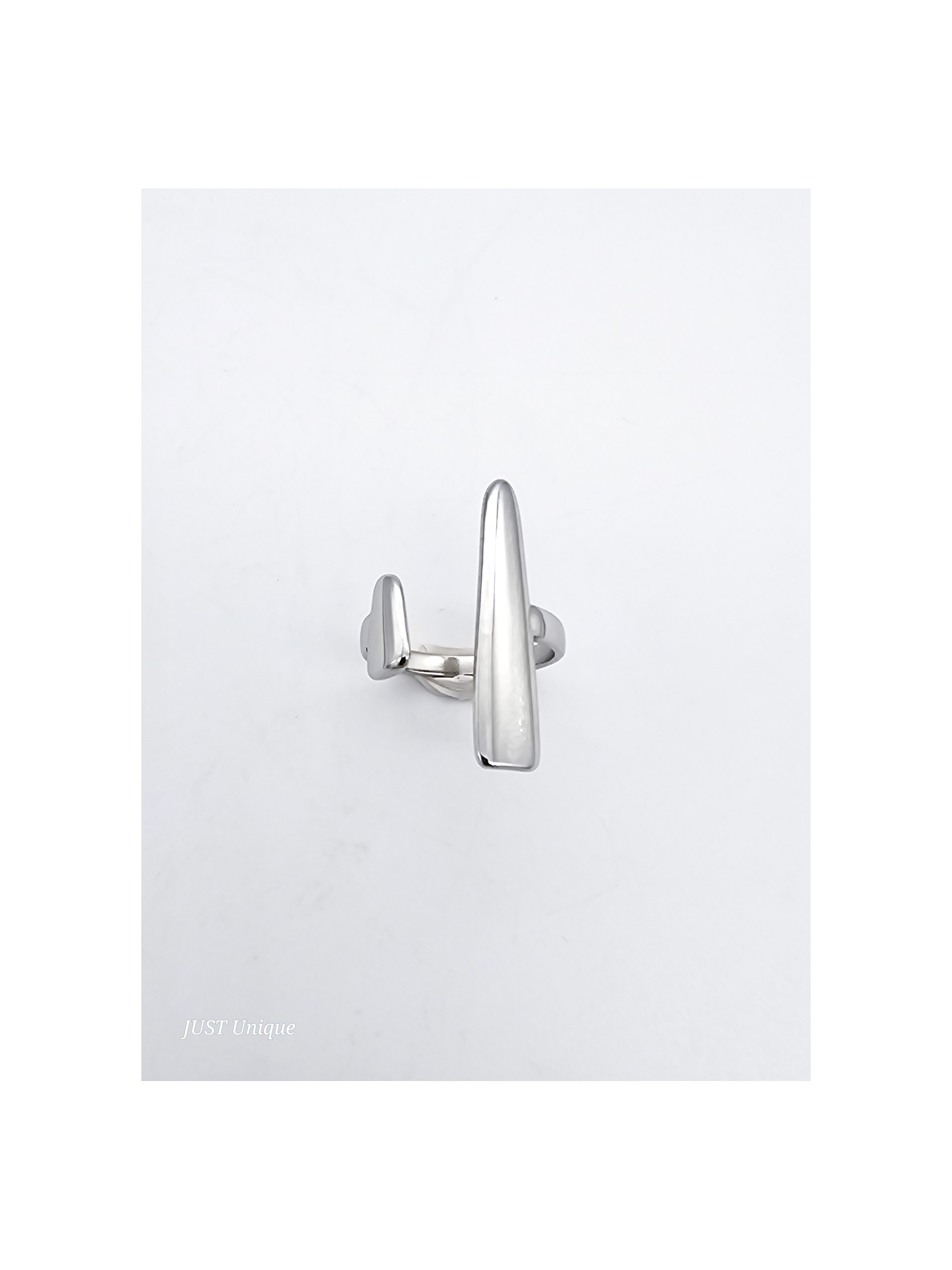 Δαχτυλίδι  Arrow ασημί