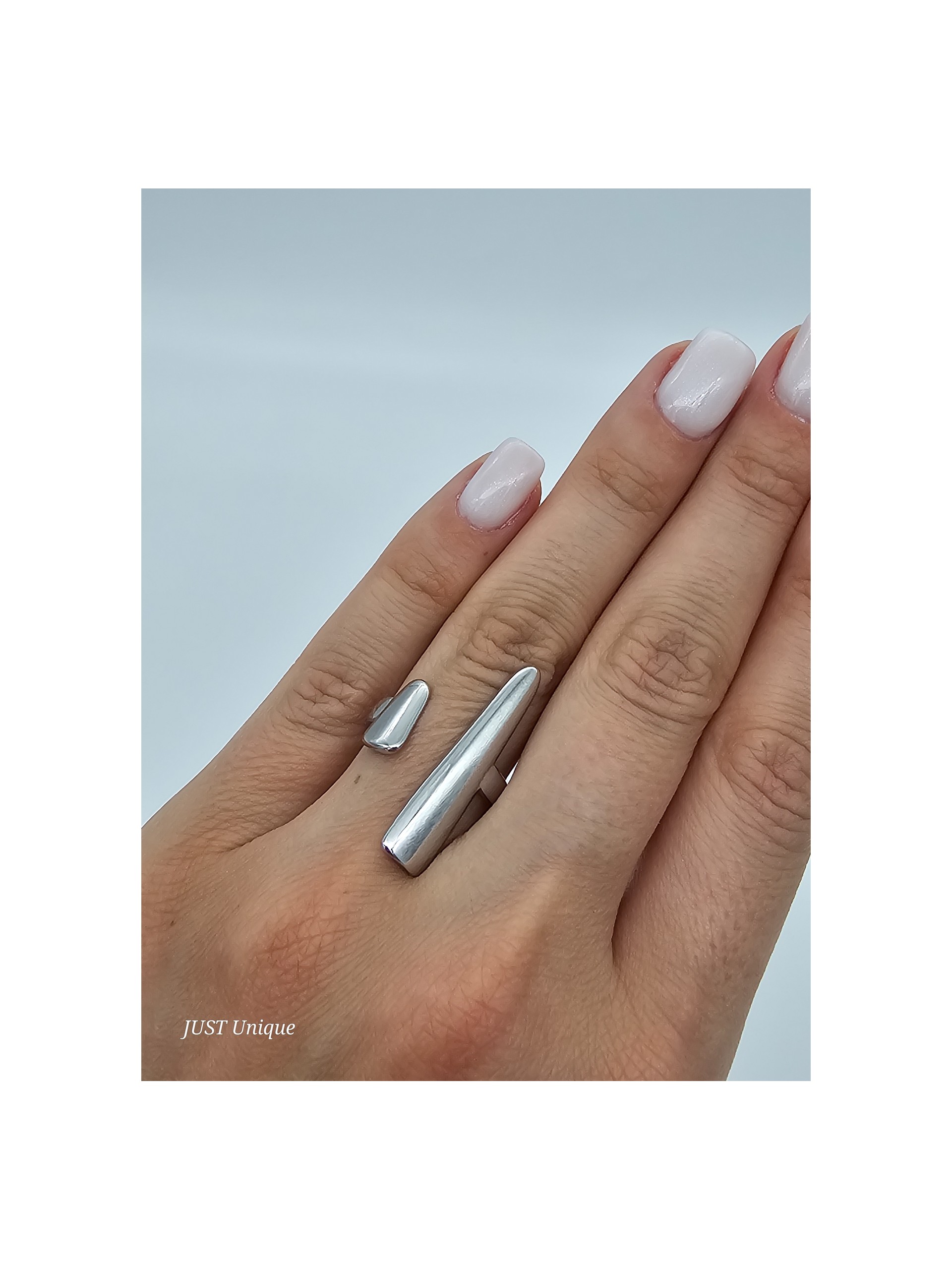 Δαχτυλίδι  Arrow ασημί