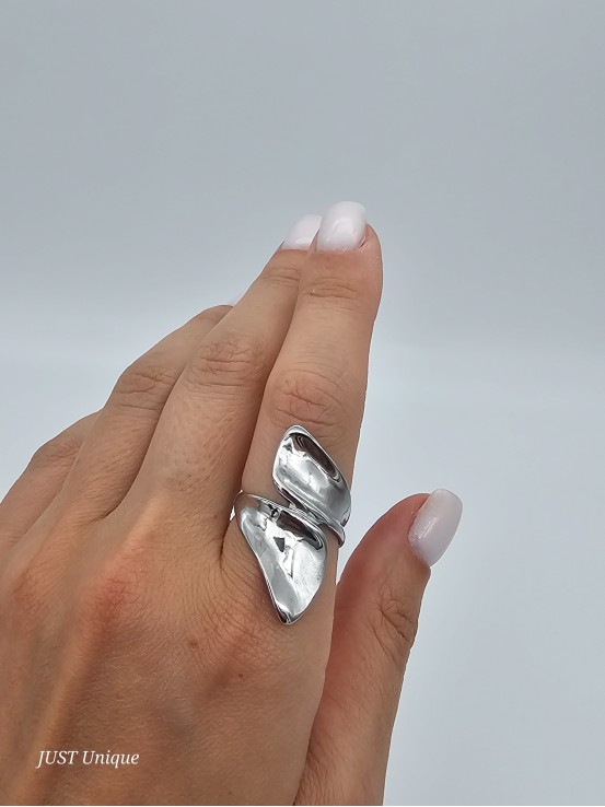 Δαχτυλίδι  Liny ασημί