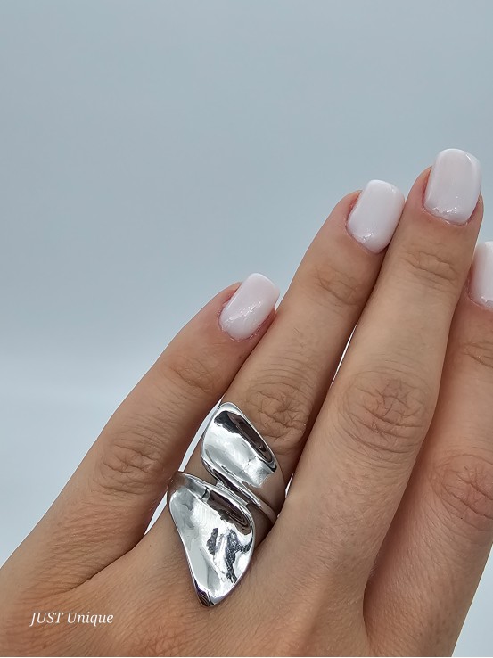 Δαχτυλίδι  Liny ασημί
