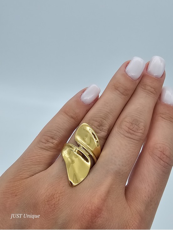 Δαχτυλίδι  Liny χρυσό