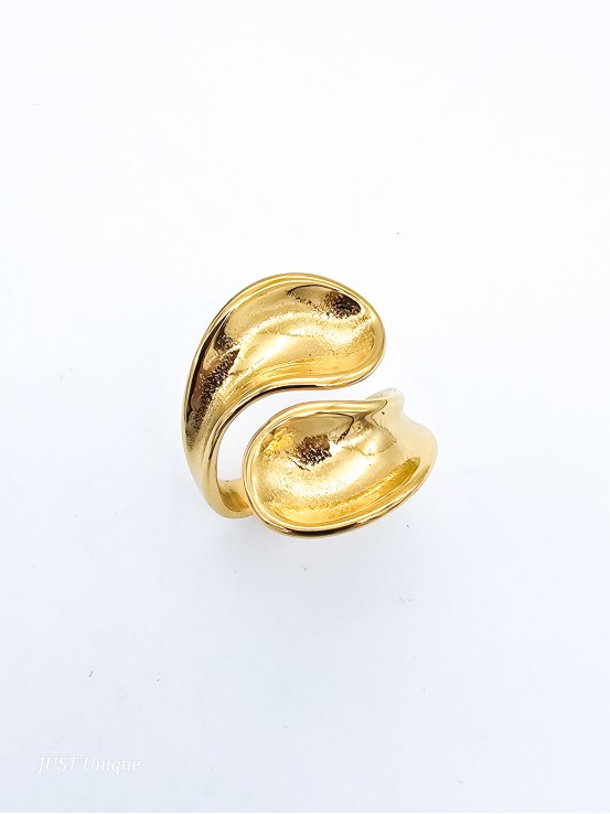 Δαχτυλίδι Twisters χρυσό