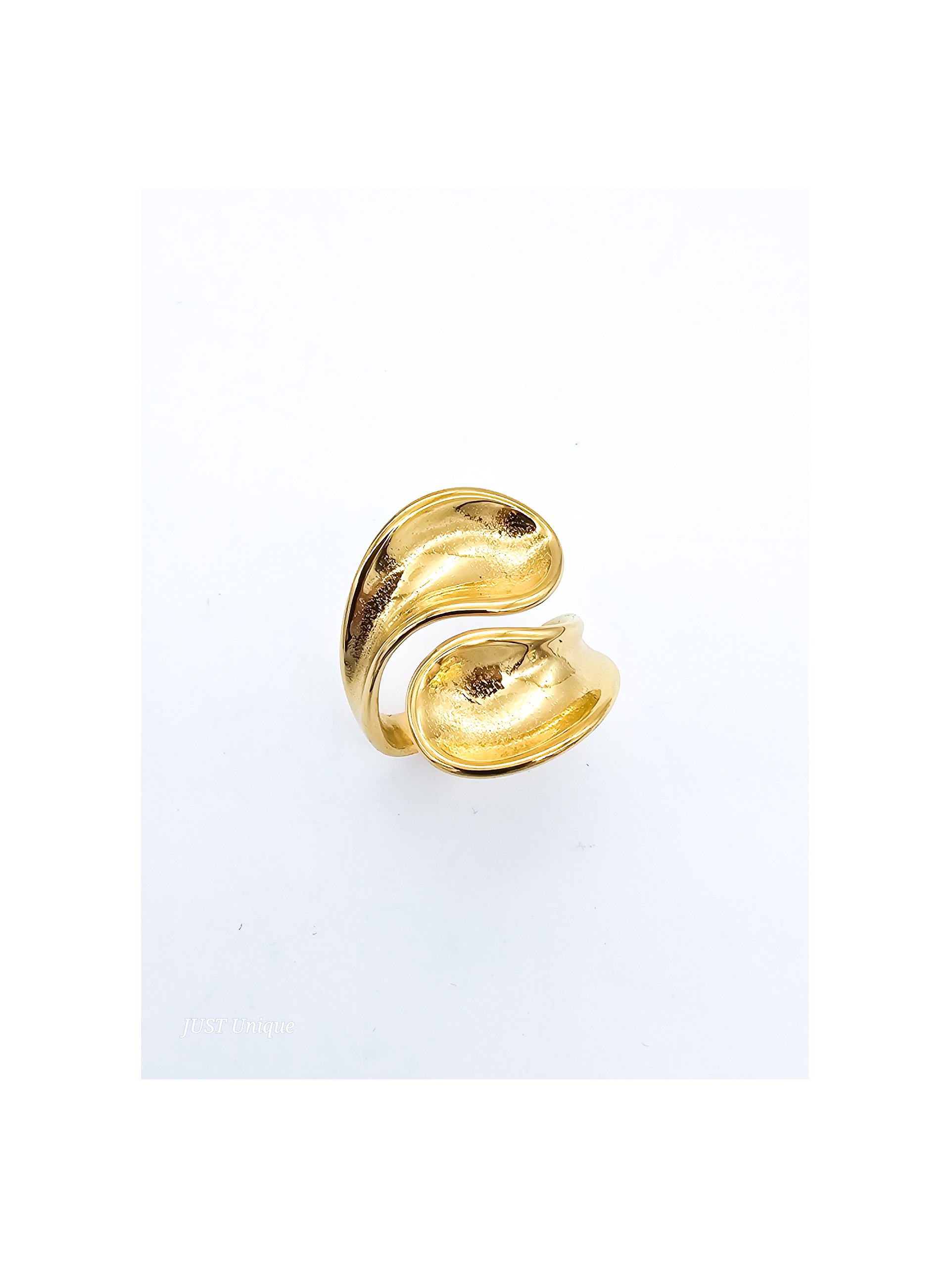 Δαχτυλίδι Twisters χρυσό