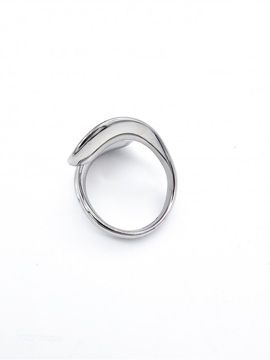 Δαχτυλίδι Twisters ασημί