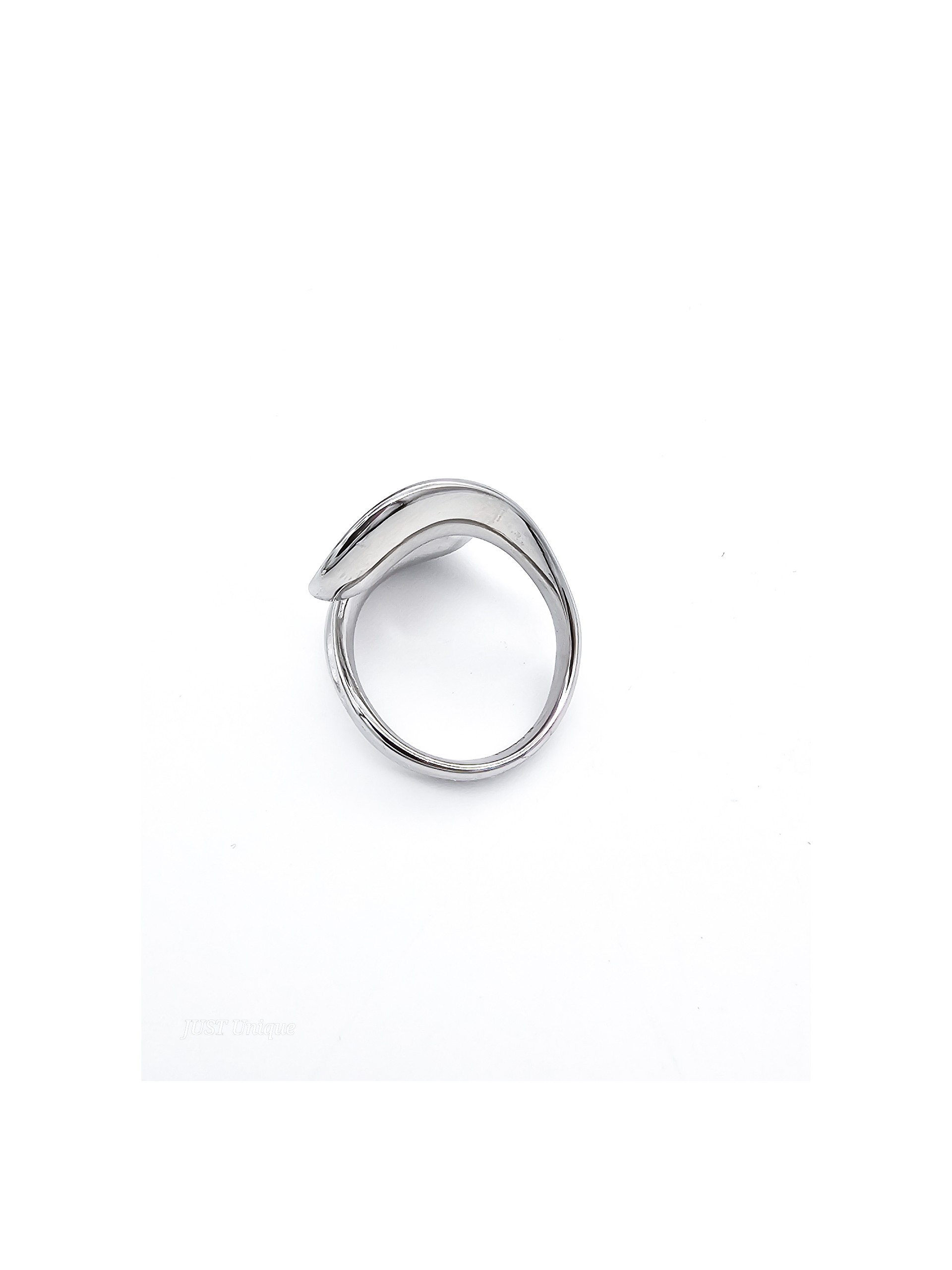 Δαχτυλίδι Twisters ασημί