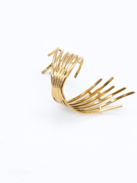 Δαχτυλίδι Fan χρυσό