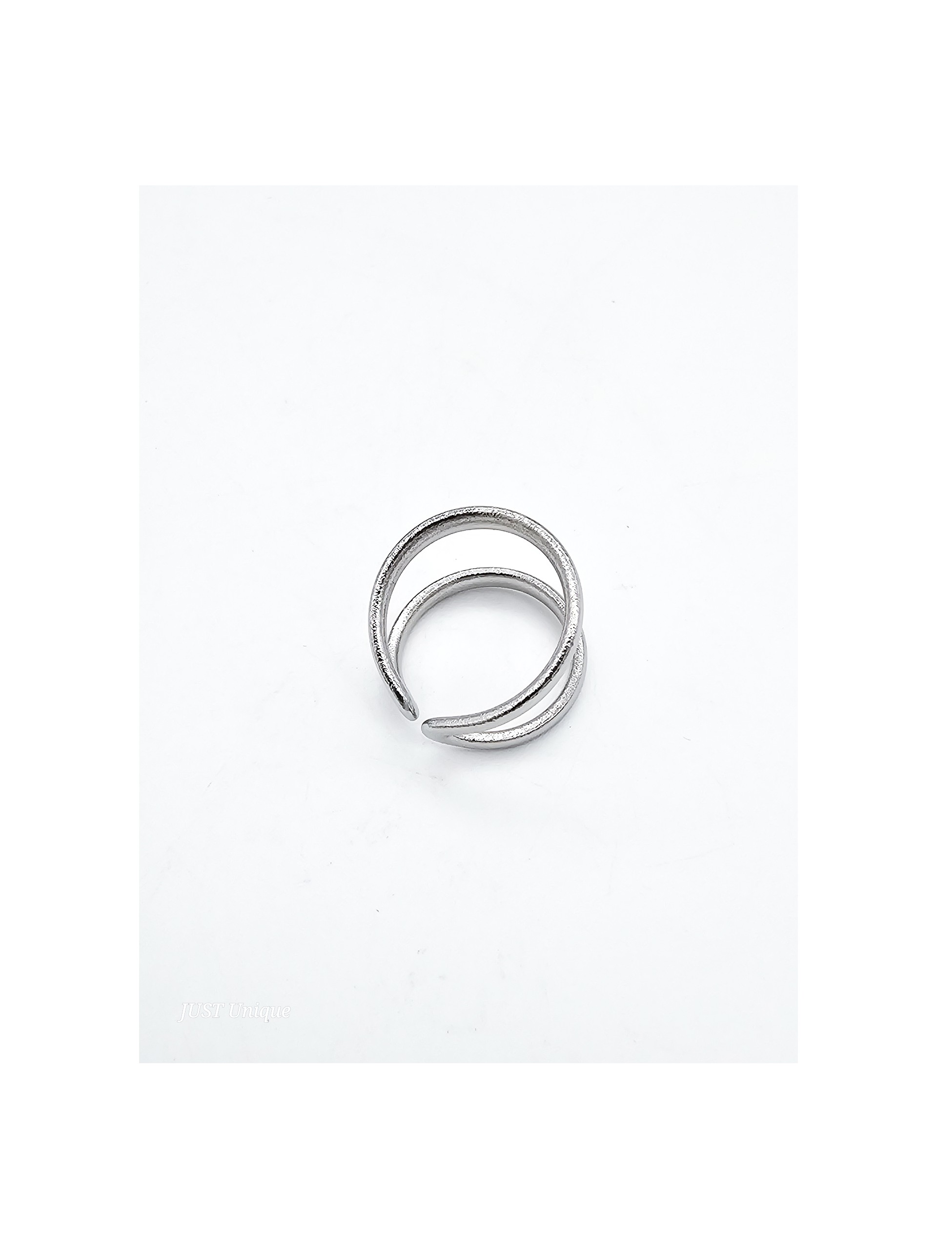 Δαχτυλίδι Matte Line ασημί