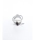 Δαχτυλίδι Matte Shell ασημί