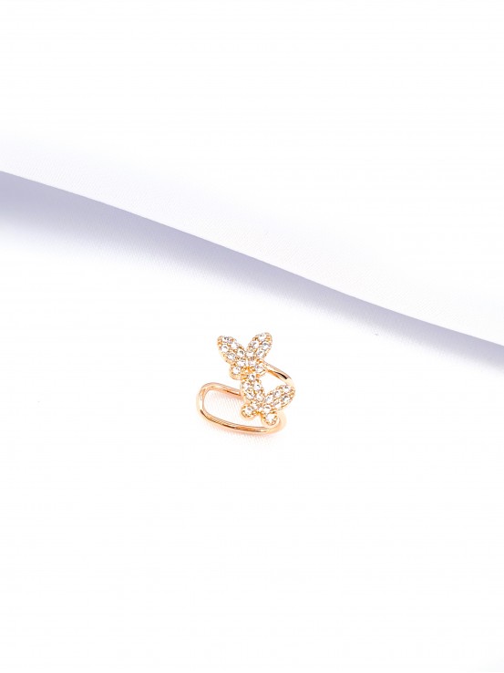 Σκουλαρίκι Ear Cuff butterflies