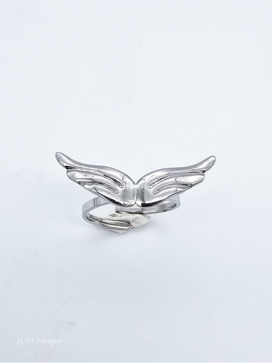 Δαχτυλίδι Wings ασημί