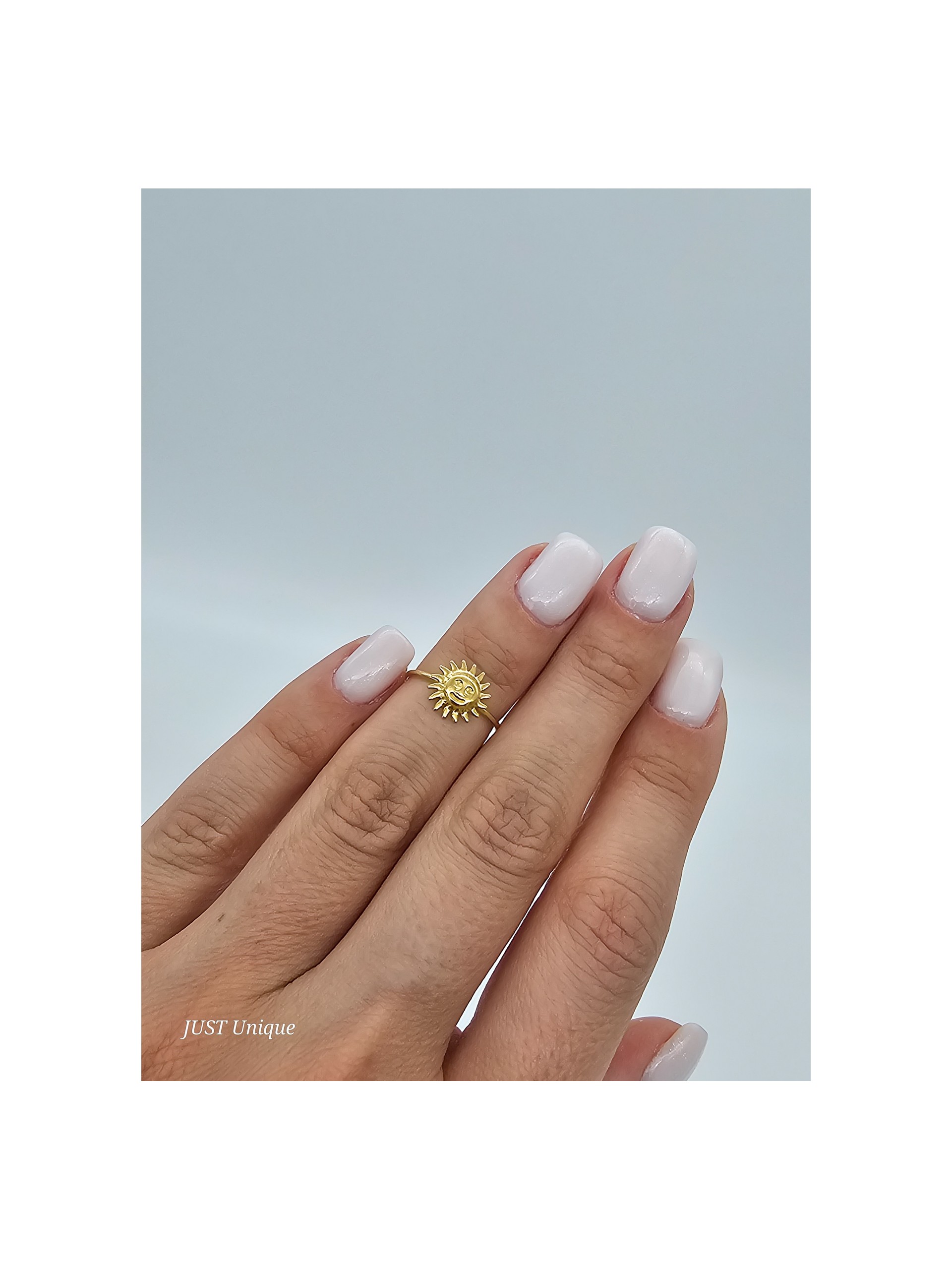 Δαχτυλίδι Happy Sun χρυσό