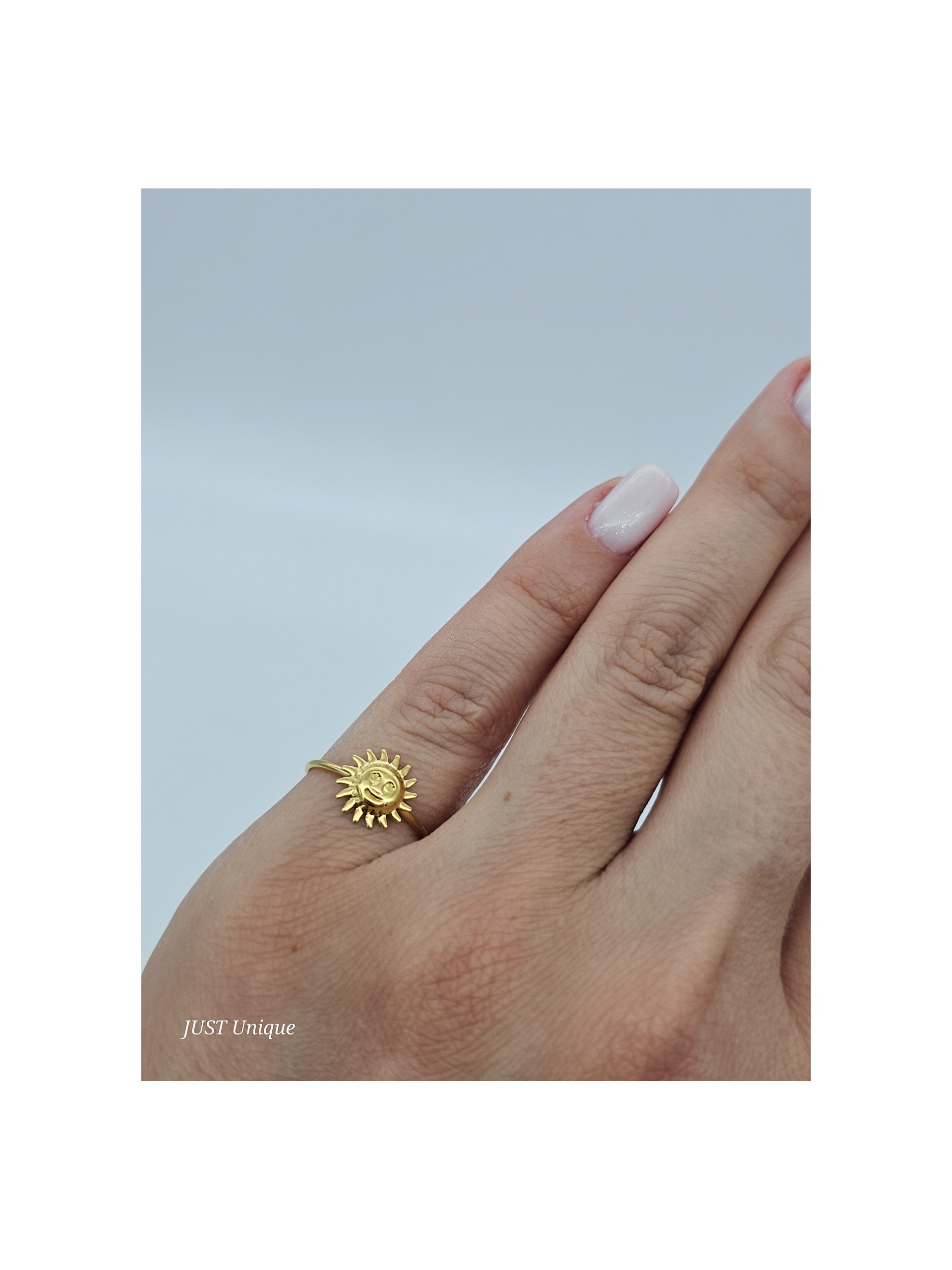 Δαχτυλίδι Happy Sun χρυσό