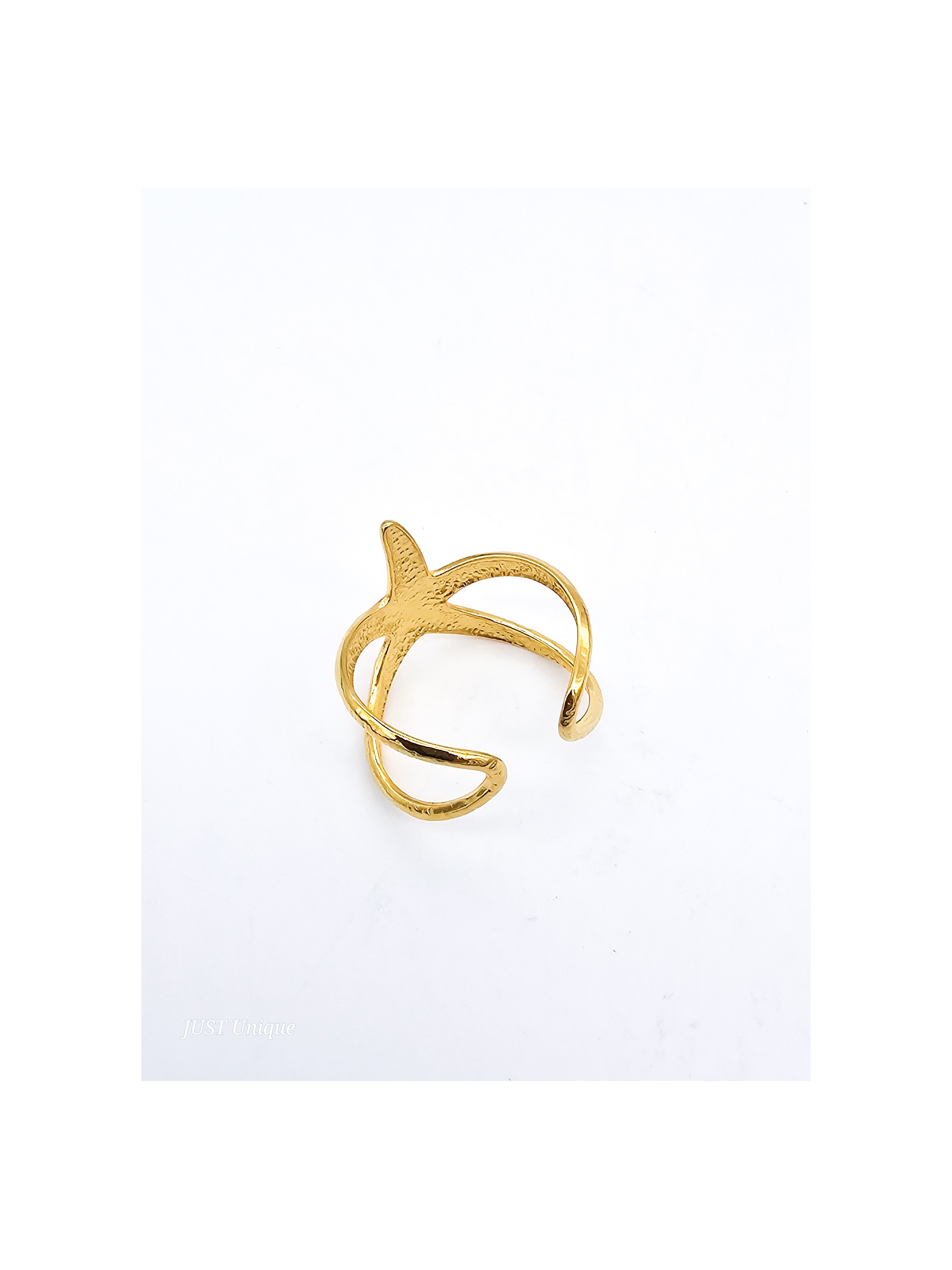 Δαχτυλίδι Starfish χρυσό