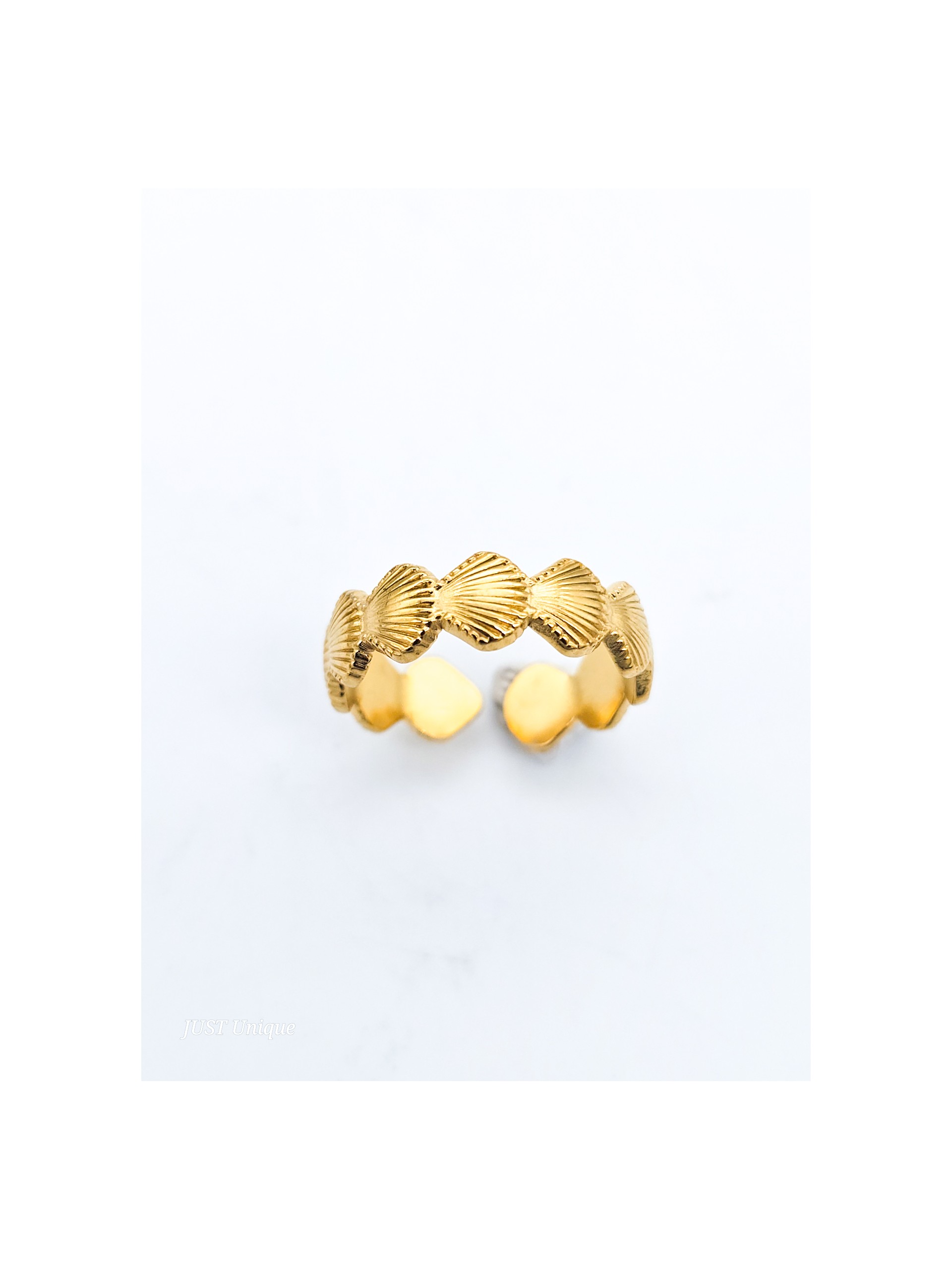 Δαχτυλίδι Mini Shells χρυσό