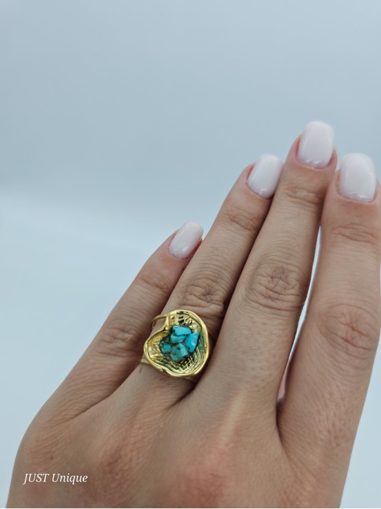 Δαχτυλίδι Caribbean χρυσό