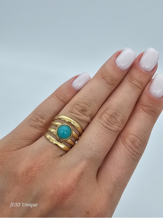 Δαχτυλίδι Cuba χρυσό