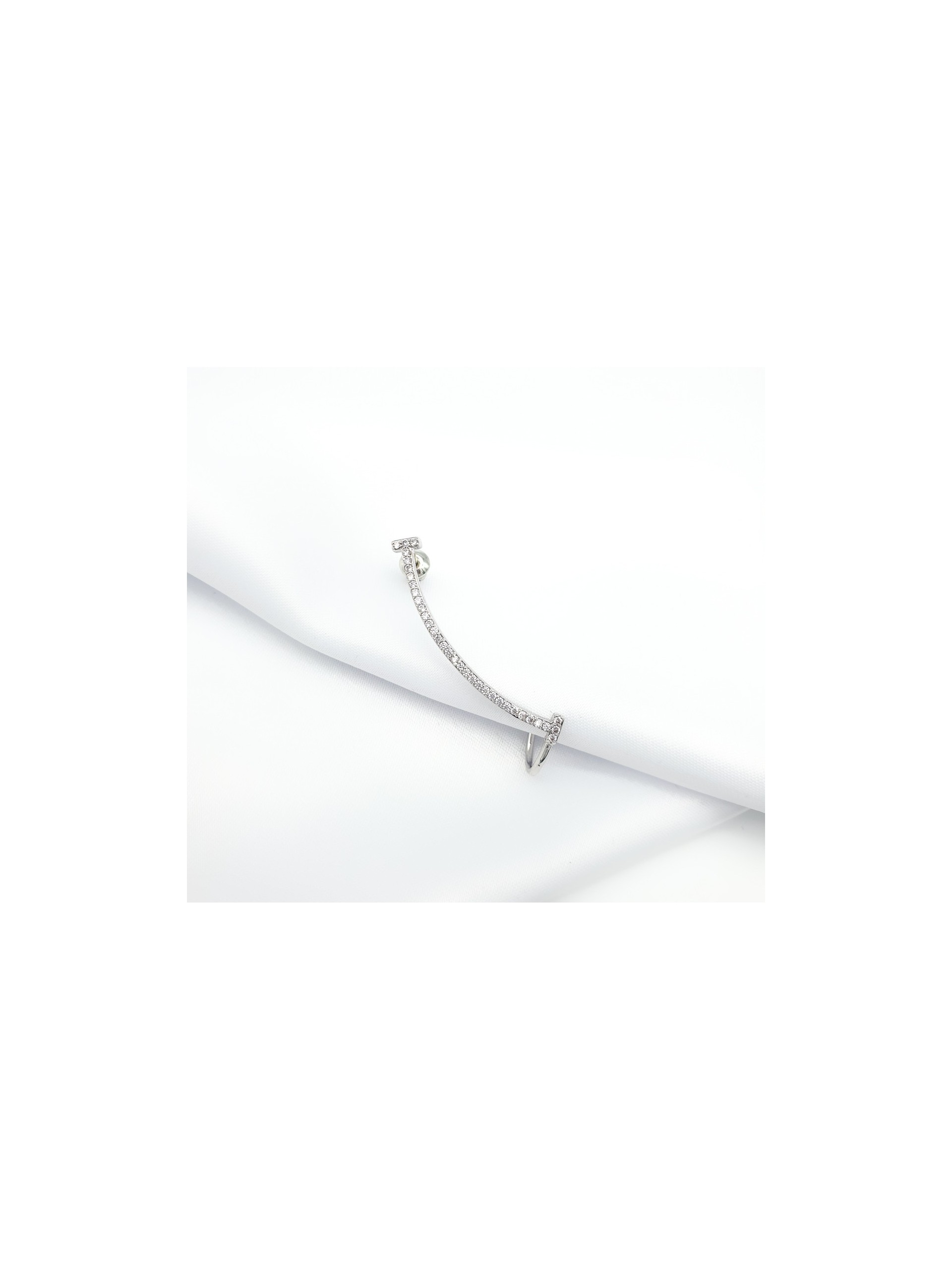 Σκουραρίκι Ear Climbers rhinestones