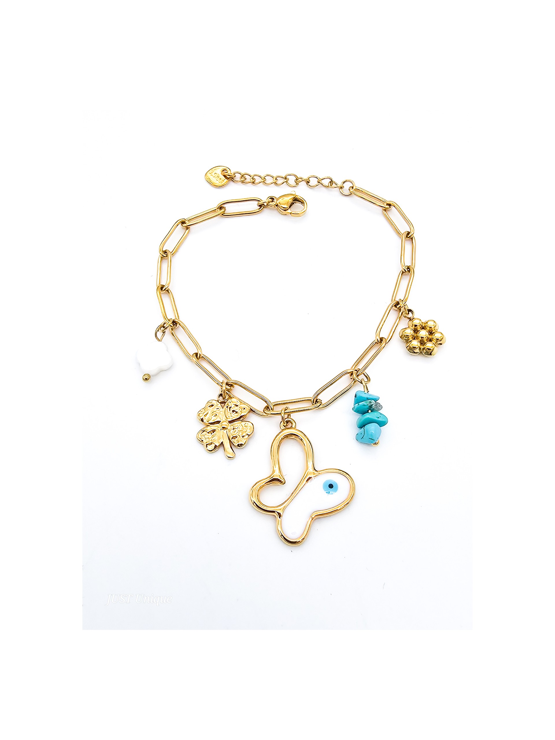 Βραχιόλι Butterfly χρυσό