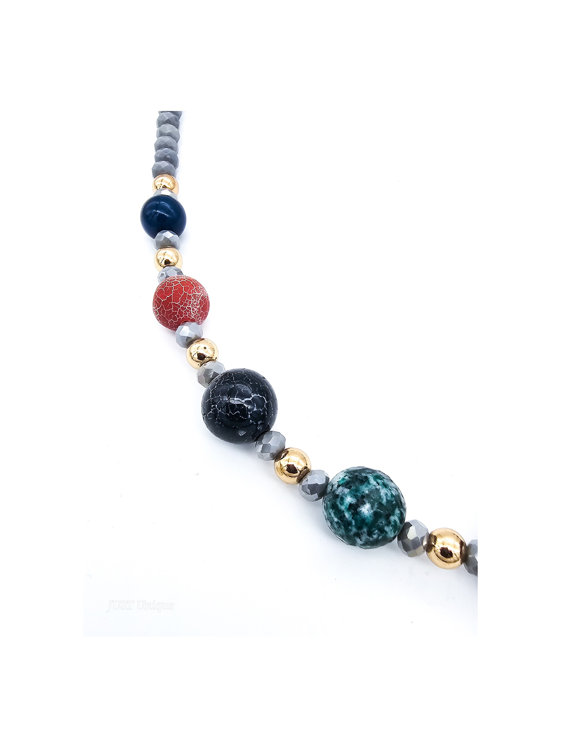 Κολιέ χειροποίητο Semi-Precious Stones