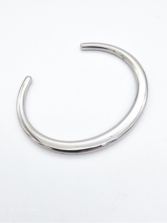 Χειροπέδα Flat ασημί