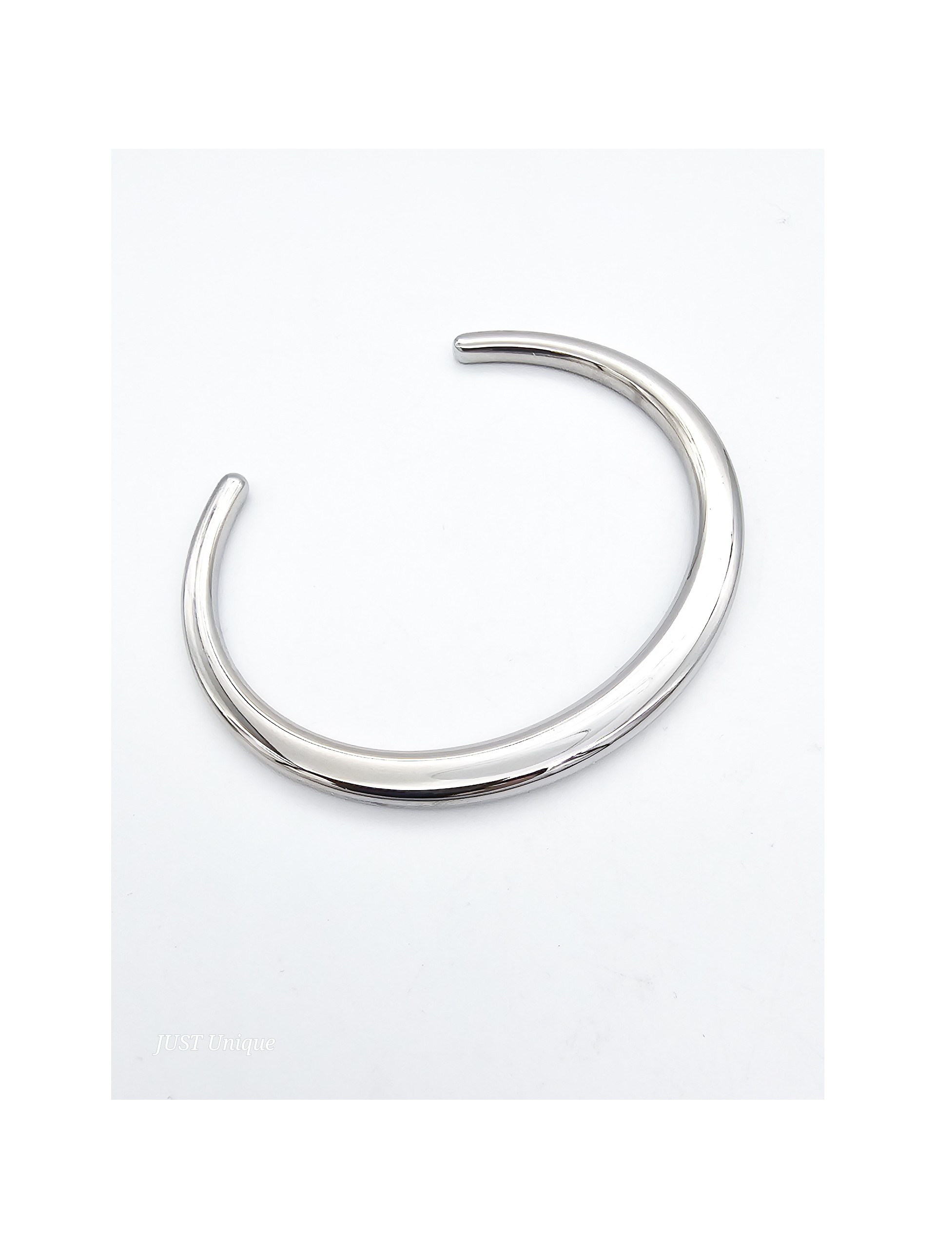 Χειροπέδα Flat ασημί