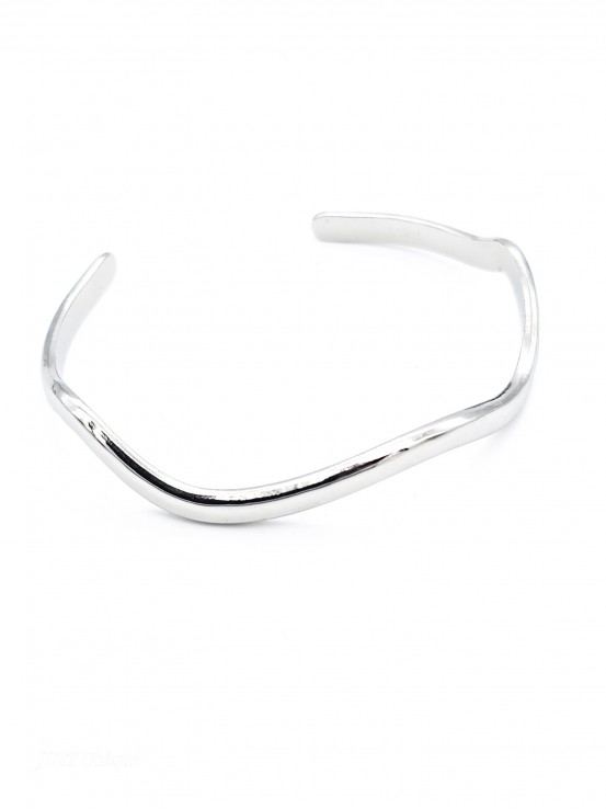 Χειροπέδα Waft ασημί