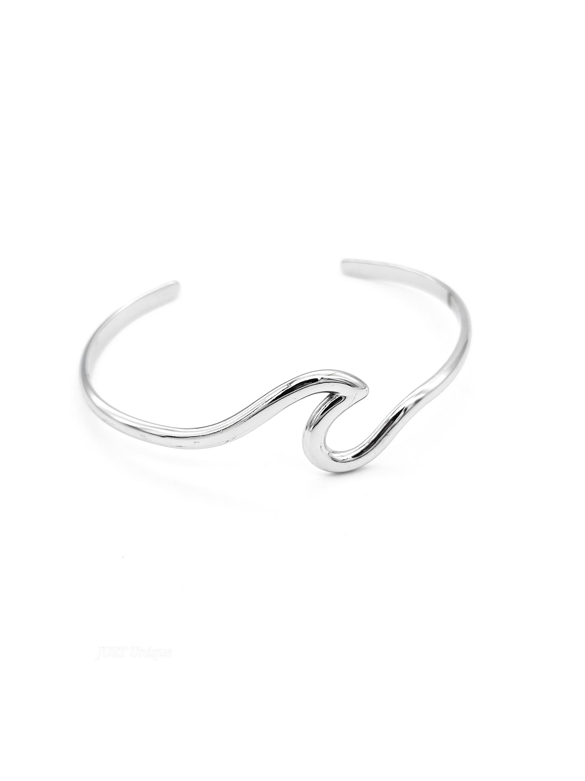 Χειροπέδα Κύμα ασημί