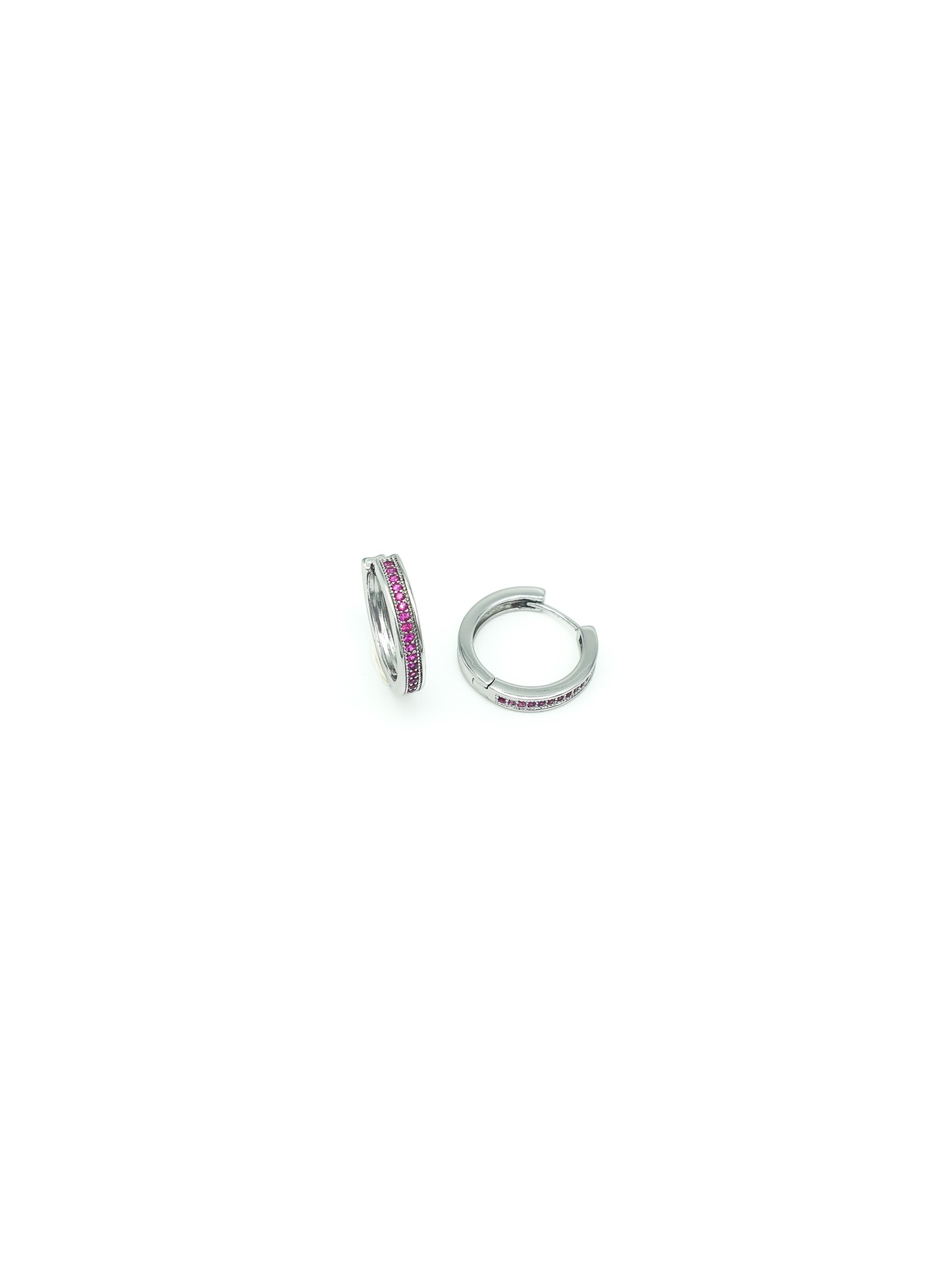 Σκουλαρίκια Ear Hoops pink hook