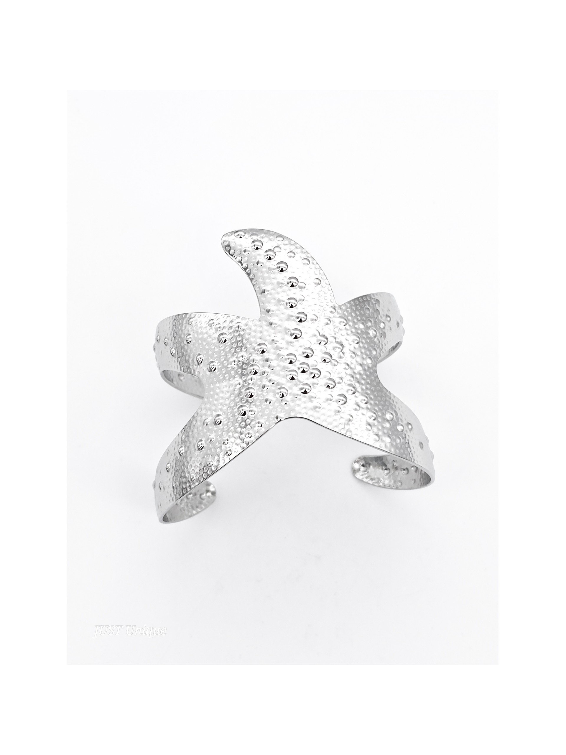 Χειροπέδα Starfish ασημί