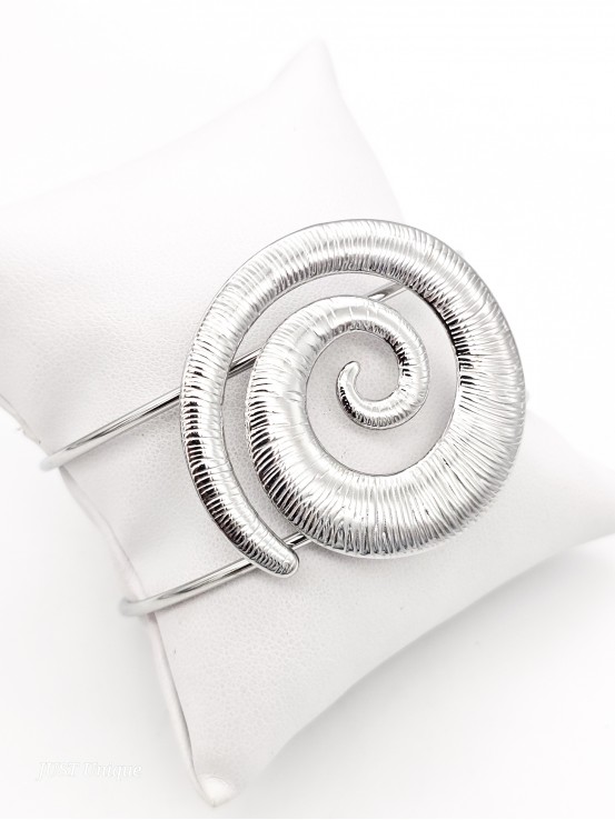 Χειροπέδα Sea ​​Snail ασημί