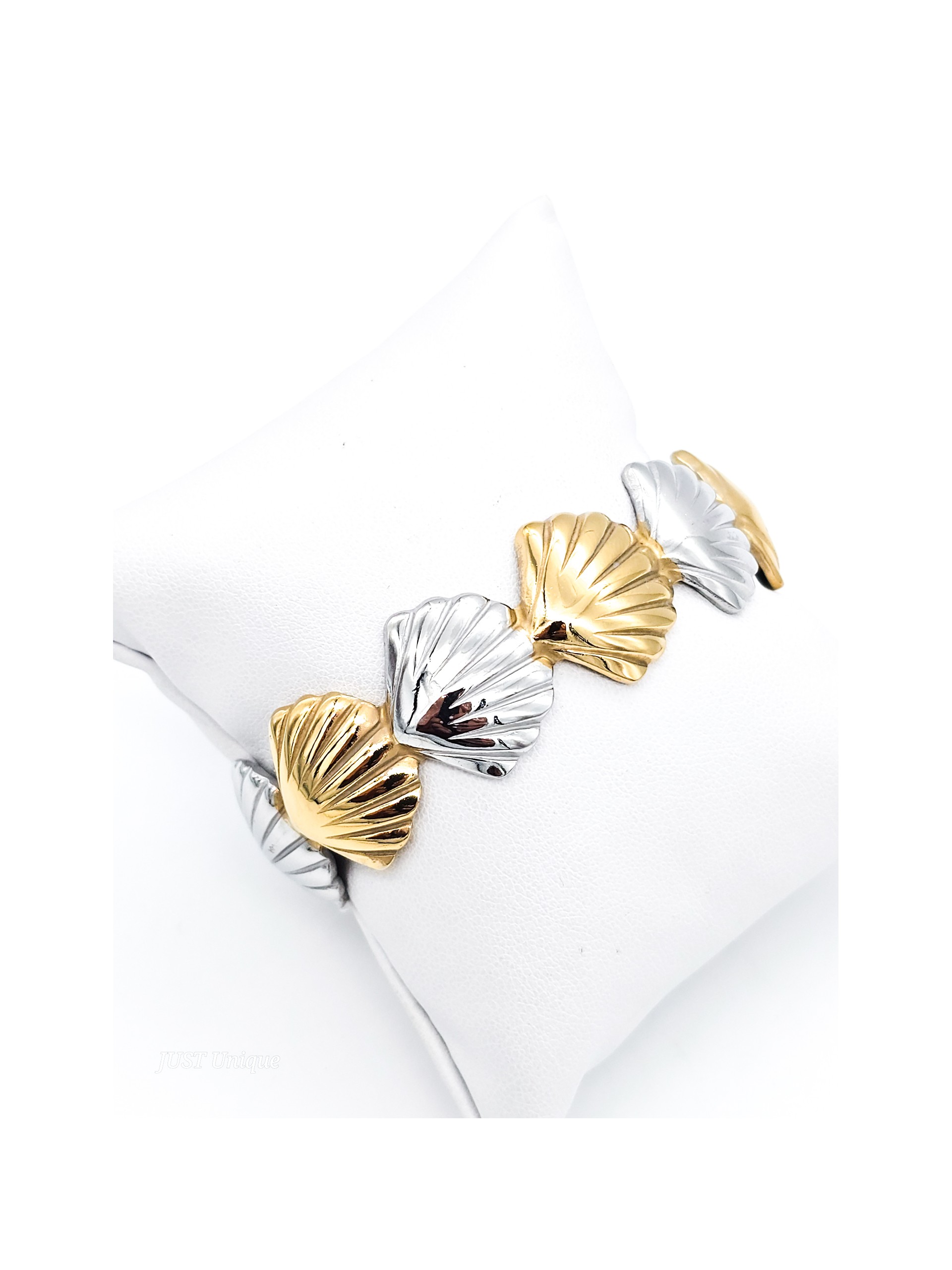 Χειροπέδα Clam δίχρωμη